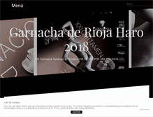 Tablet Screenshot of garnachaderioja.com